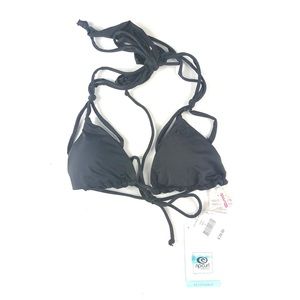 Rip Curl Women’s Reversible Black Swim Suit Top